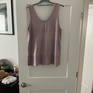 Cuddl Duds Purple Sleeveless Tank Top